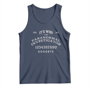 Ouija Board Spirit Board Tank Top Its Who I Am Occult Gothic Halloween Pagan TS11 Navy Print Your Wear