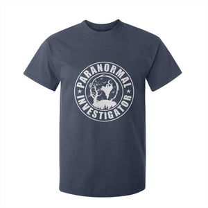 Paranormal Investigator Ghost Hunting T Shirt For Kid EVP Halloween TS11 Navy Print Your Wear