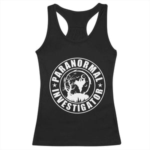 Paranormal Investigator Ghost Hunting Racerback Tank Top EVP Halloween TS11 Black Print Your Wear