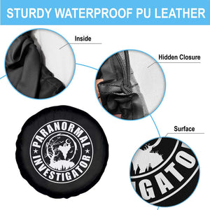 Paranormal Investigator Ghost Hunting Spare Tire Cover EVP Halloween TS11 Print Your Wear