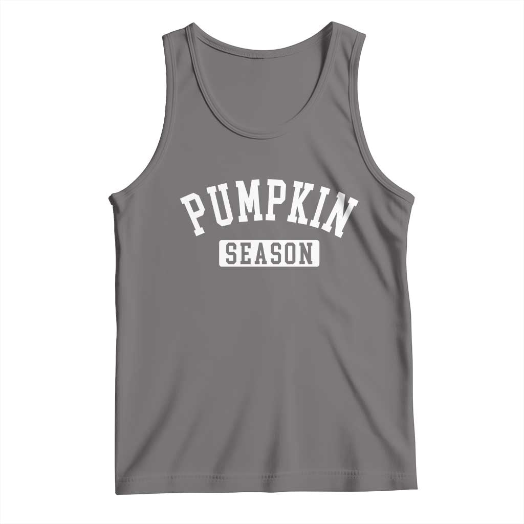 Pumpkin Season Tank Top Fall Harvest Season Thanksgiving TS11 Deep Heather Print Your Wear