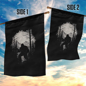 Funny Bigfoot Hunting Garden Flag Sasquatch Wildlife Hunter Forest TS11 Print Your Wear