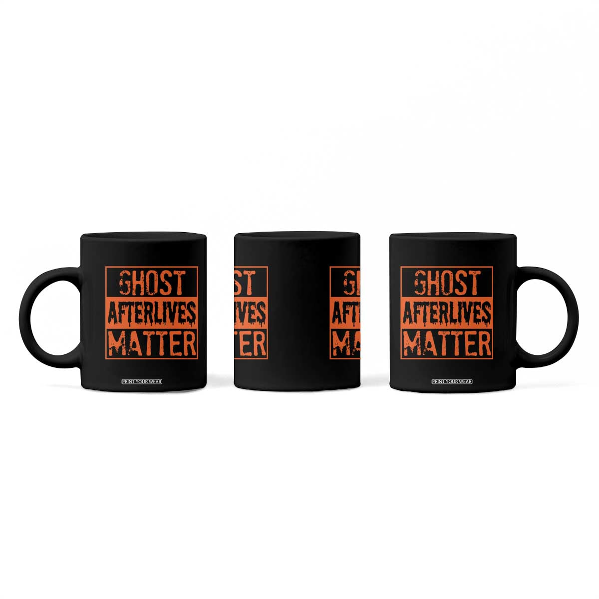 Funny Ghost Hunting Coffee Mug Ghost Afterlives Matter Paranormal Investigator Halloween TS11 Print Your Wear