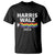 Harris Walz T Shirt LGBT Rainbow Flag Presidential Election 2024 TS11 Black Print Your Wear