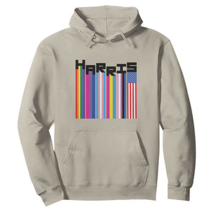 Kamala Supporter 2024 Hoodie Harris Unity American Rainbow LGBT Flag TS11 Sand Print Your Wear