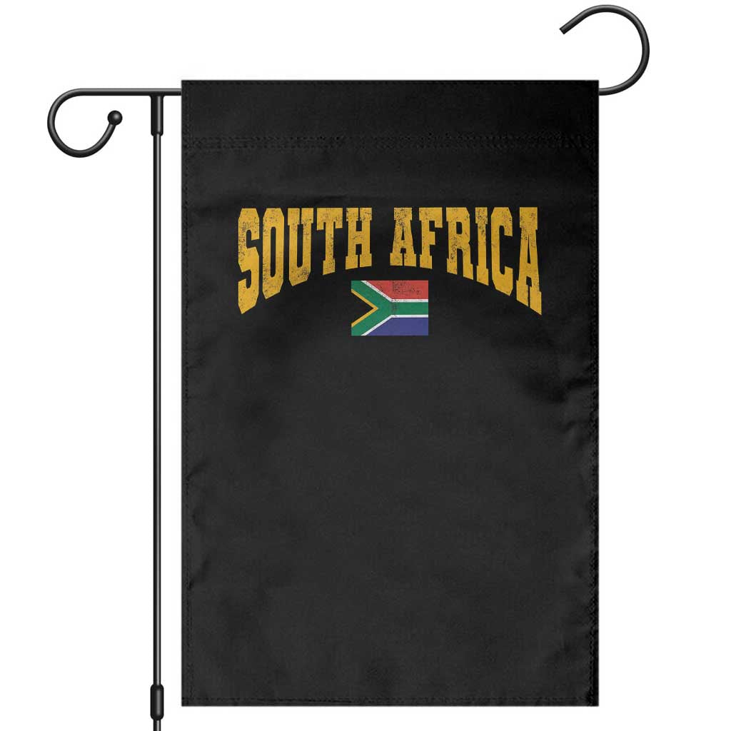 South Africa Sports Throwback Garden Flag Vintage South African Flag