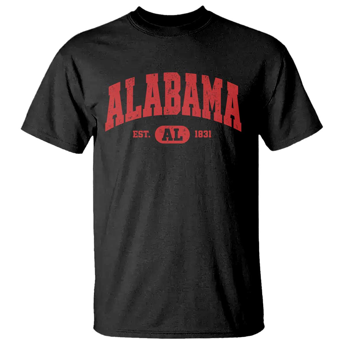 Alabama Est 1831 T Shirt Vintage Varsity Sports AL State Southern Roots
