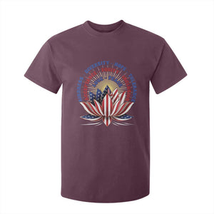 Harris Supporter T Shirt For Kid Lotus Kamala Kindness Diversity Hope Tolerance TS11 Maroon Print Your Wear