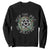 Keep The Yule In Yuletide Sweatshirt Yule Christmas Wreath TS11 Black Print Your Wear