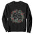 Keep The Yule In Yuletide Sweatshirt Yule Christmas Wreath Pentagram TS11 Black Print Your Wear