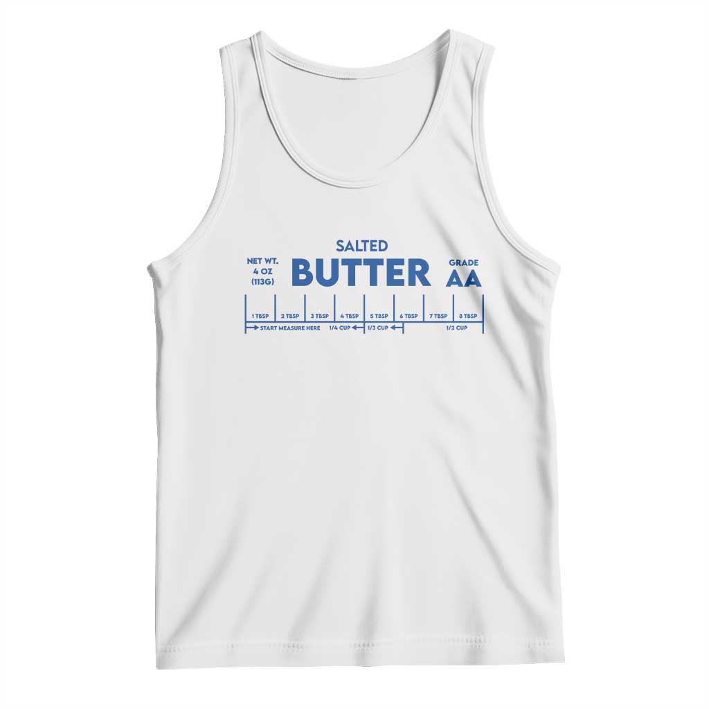 Smooth Salted Butter Funny Baker Halloween Simple Costume Tank Top
