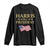 Kamala Supporter 2024 Long Sleeve Shirt Harris Is Still My President American Flag US Election TS11 Black Print Your Wear