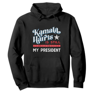 Harris Is Still My President Hoodie Vintage Star TS11 Black Print Your Wear