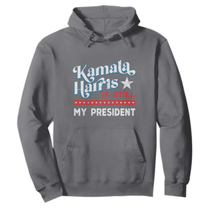 Harris Is Still My President Hoodie Vintage Star TS11 Charcoal Print Your Wear