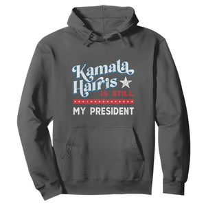 Harris Is Still My President Hoodie Vintage Star TS11 Dark Heather Print Your Wear