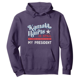 Harris Is Still My President Hoodie Vintage Star TS11 Purple Print Your Wear