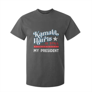 Harris Is Still My President T Shirt For Kid Vintage Star TS11 Dark Heather Print Your Wear