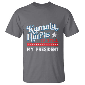 Harris Is Still My President T Shirt Vintage Star TS11 Charcoal Print Your Wear