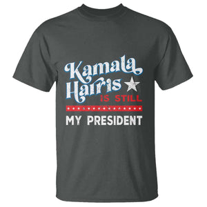 Harris Is Still My President T Shirt Vintage Star TS11 Dark Heather Print Your Wear