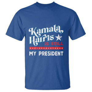 Harris Is Still My President T Shirt Vintage Star TS11 Royal Blue Print Your Wear