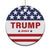 Trump 2024 American Flag Star Christmas Ornament TS11 Print Your Wear