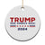 Trump Take America Back 2024 Star Christmas Ornament TS11 Print Your Wear