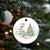 Xmas Christmas Ornament It's Not What's Under The Tree That Matters It's Who's Around It TS11 Print Your Wear