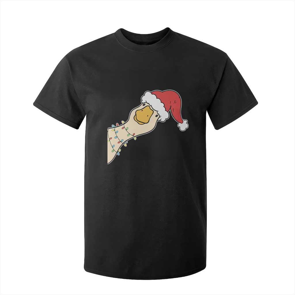 Funny Christmas Silly Goose Festive Holiday T Shirt For Kid TS11 Black Print Your Wear