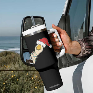 Funny Christmas Silly Goose Festive Holiday Tumbler With Handle TS11 Print Your Wear