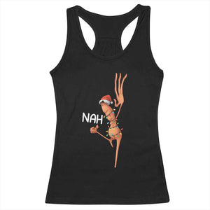 Funny Marcus The Worm Christmas Nah Racerback Tank Top TS11 Black Print Your Wear