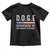 Trump Musk DOGE Toddler T Shirt Department Of Government Efficiency Vintage American Flag TS11 Black Print Your Wear