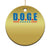 Trump Musk DOGE Christmas Ornament Make Government Efficient Again Vintage Stars Stripe TS11 Print Your Wear