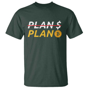 Bitcoin Plan B HODL T Shirt BTC Crypto Currency Traders TS11 Dark Forest Green Print Your Wear
