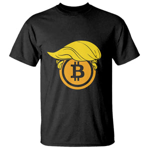 Funny Trump Bitcoin BTC Crypto Cryptocurrency Trader T Shirt TS11 Black Print Your Wear