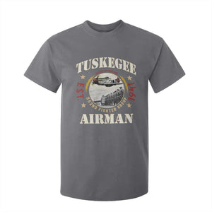 Tuskegee Airman T Shirt For Kid Heroes Of Freedom 332ND Fighter Group Est 1941 TS11 Charcoal Print Your Wear