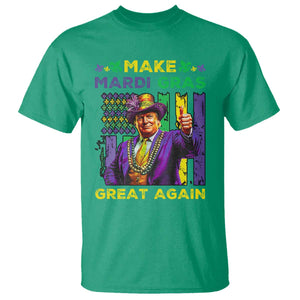 Funny Trump Make Mardi Gras Great Again T Shirt Vintage American Flag Fleur De Lis TS11 Irish Green Print Your Wear