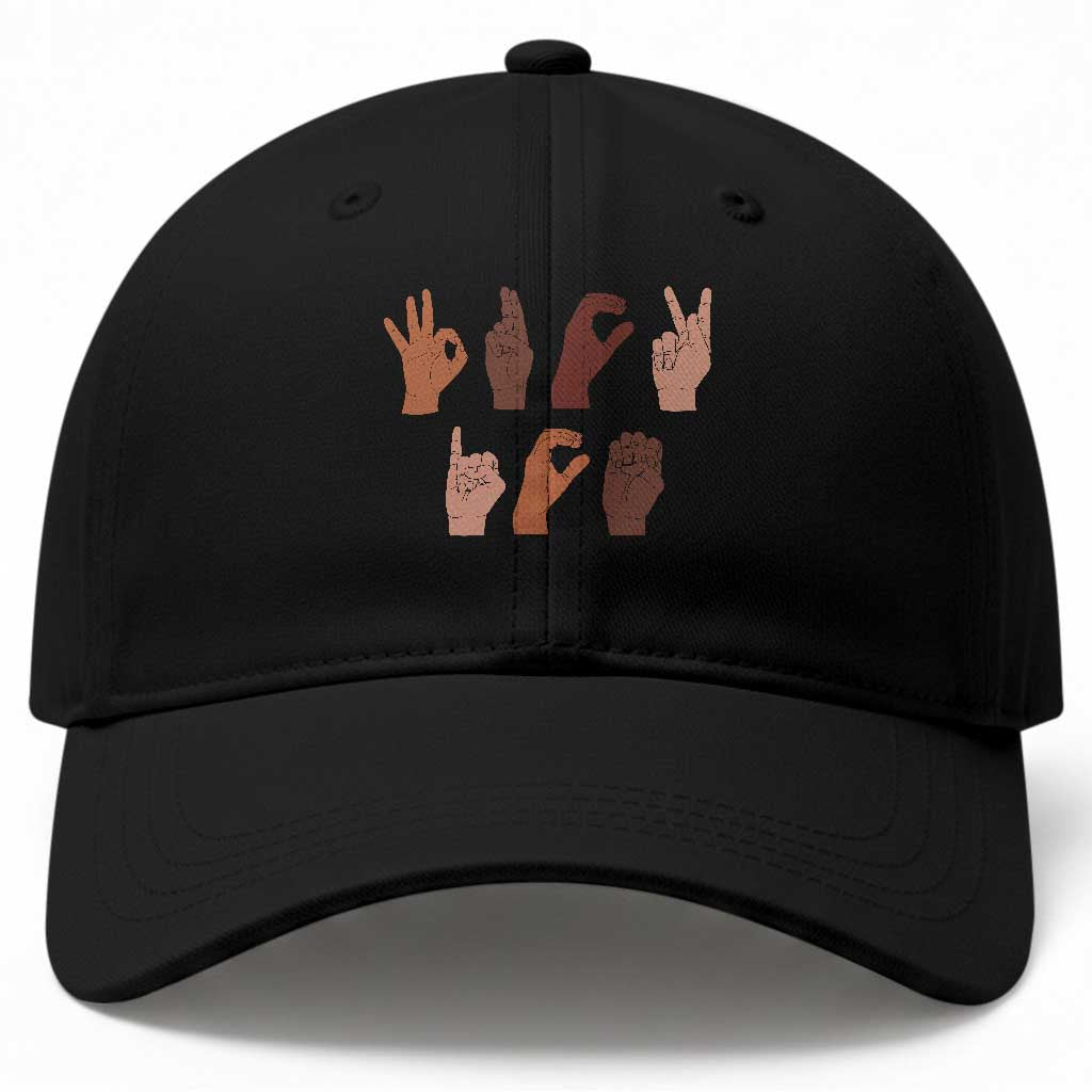 Funny Fuck Hand Sign Language Anti Deportation Baseball Cap Chinga La Migra TS11 Print Your Wear