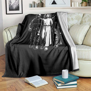 Jesus Arrested Parody Throw Blanket Funny Immigrant Rights Political Protest TS11 Print Your Wear