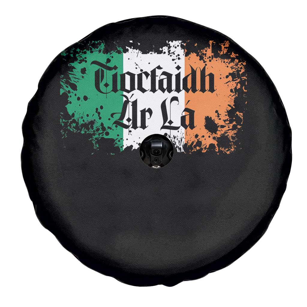 Tiocfaidh Ar La Spare Tire Cover Vintage Irish Ireland Flag TS11 Print Your Wear