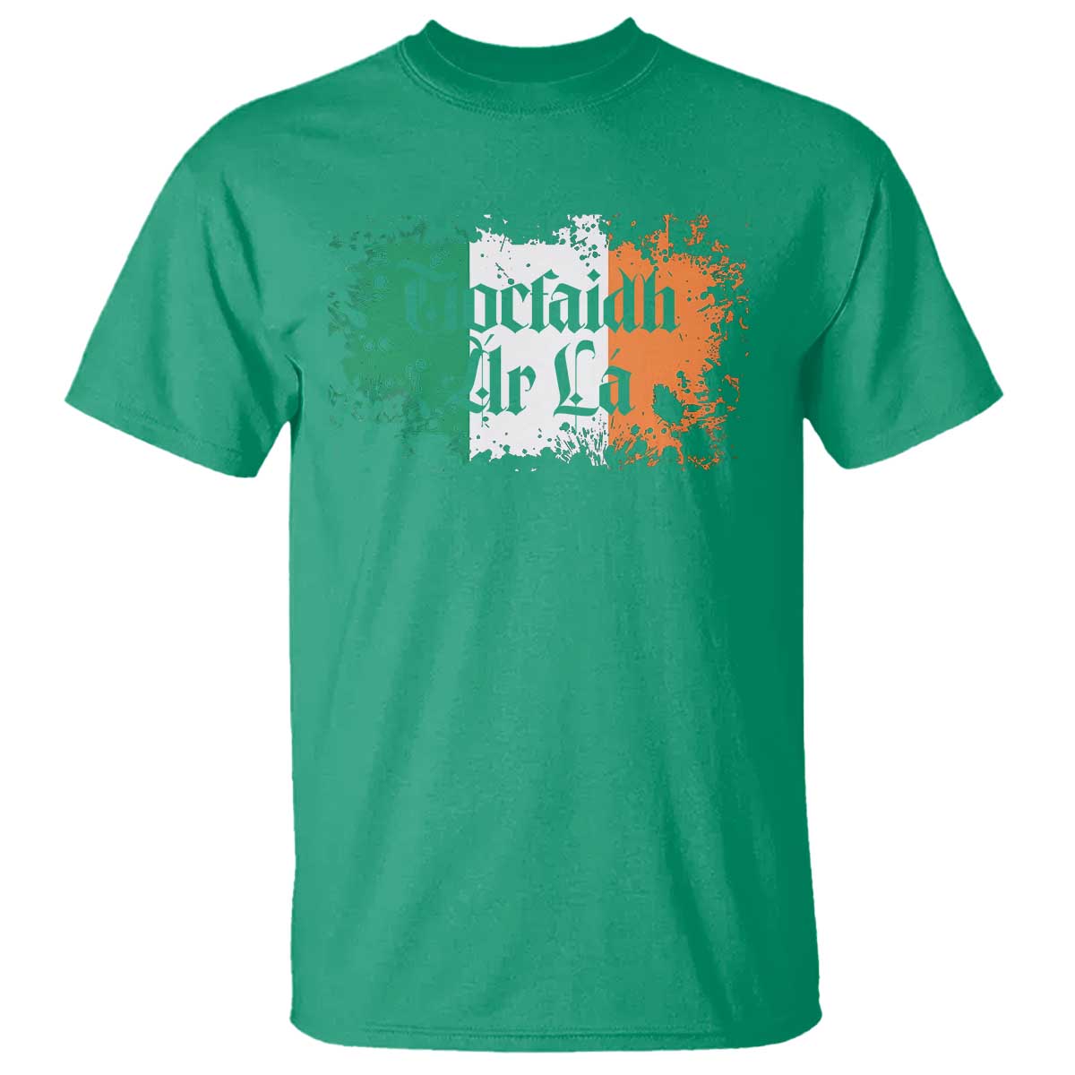 Tiocfaidh Ar La T Shirt Vintage Irish Ireland Flag TS11 Irish Green Print Your Wear