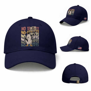 Funny Resist Penguins Baseball Cap No Tariffs On Penguin TS11 Baseball Cap Universal Fit Dark Blue Print Your Wear