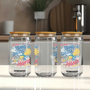 In My String Cheese Mama Era Glass Can Funny Mom Life Coquette Bow TS11 Print Your Wear