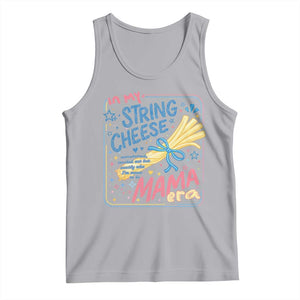 In My String Cheese Mama Era Tank Top Funny Mom Life Coquette Bow TS11 Athletic Heather Print Your Wear