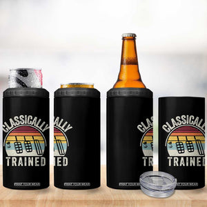 Classically Trained Car 4 in 1 Can Cooler Tumbler Funny Manual Transmission Driver TS11 Print Your Wear