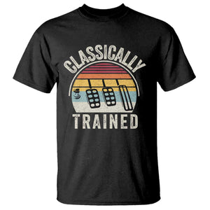 Classically Trained Car T Shirt Funny Manual Transmission Driver TS11 Black Print Your Wear