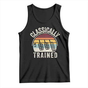 Classically Trained Car Tank Top Funny Manual Transmission Driver TS11 Black Print Your Wear