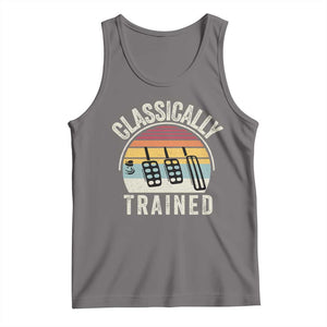 Classically Trained Car Tank Top Funny Manual Transmission Driver TS11 Deep Heather Print Your Wear