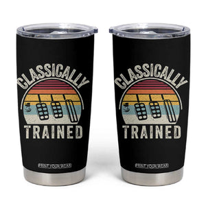 Classically Trained Car Tumbler Cup Funny Manual Transmission Driver TS11 Black Print Your Wear