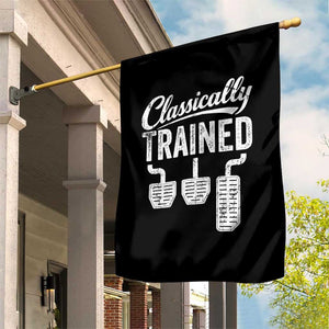 Classically Trained Manual Car Garden Flag Pedals Driving Humor TS11 Print Your Wear