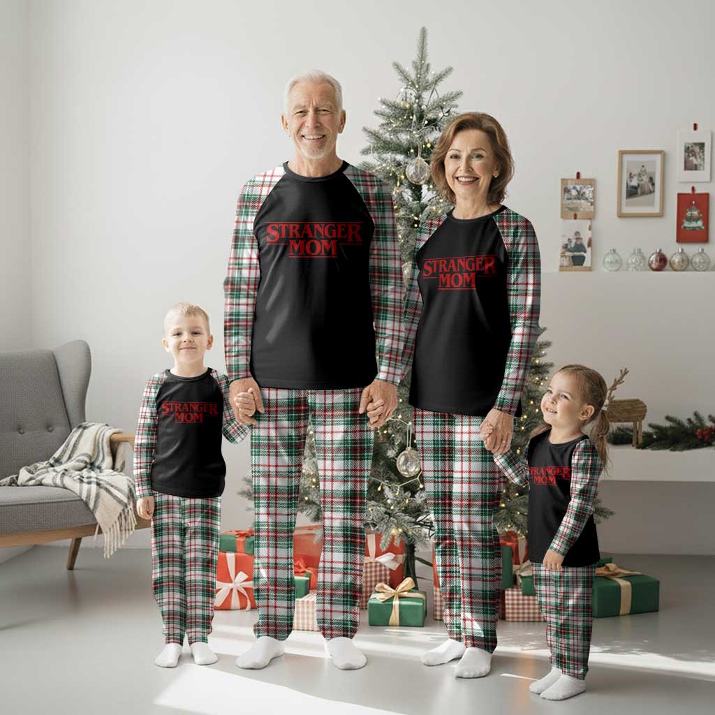 Stranger Mom Plaid Pajama Set Funny Mothers Day Movie Gift TS11 Christmas Plaid Print Your Wear
